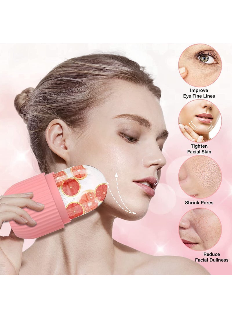 Prostuff.in Prostuffin Face Massager For Women Ice Roller For Face Icing Rolling Mould For Removing Pimple Patches For Face Moisturizing Reusable Massager For Skin Care Random Color 1pcs  - Image 3