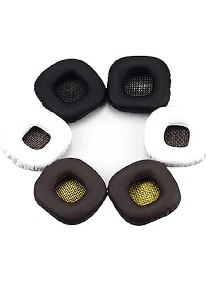 70x70mm Square Replacement Ear Pads Sweatproof Pu Foam Comfortable Elastic - Image 1