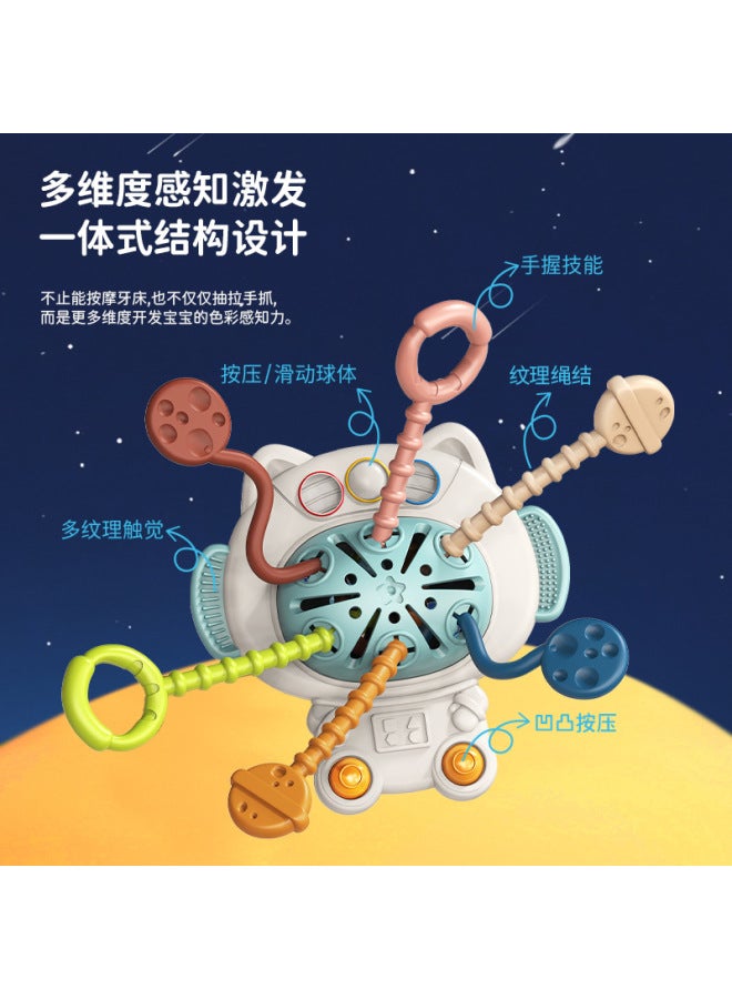 BT New Aviation Cat Fun Press And Grasp Exercise Baby Baby Finger Lala Children's Toy - Image 5