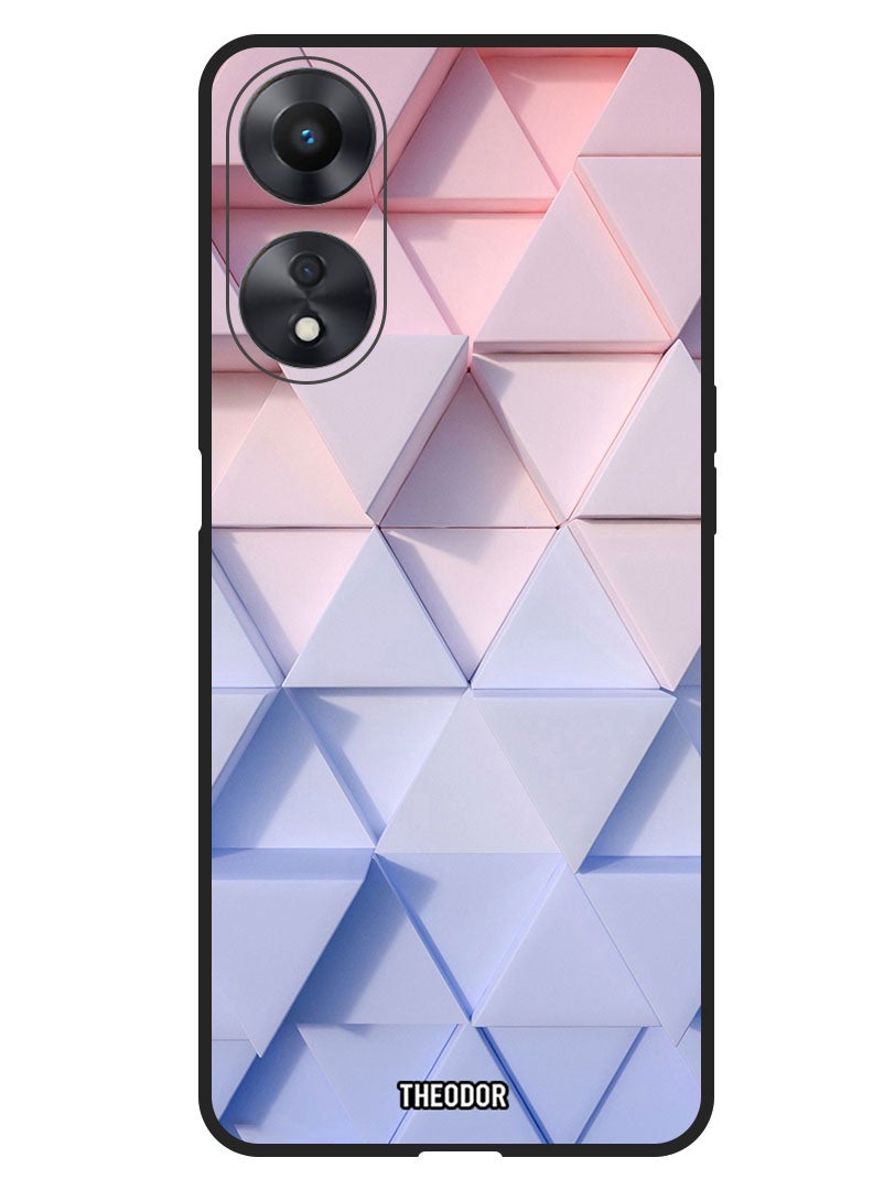 Theodor Protective Case Anti Scratch Shock Proof Bumper Cover For Oppo F23 5G Shapes - Image 1