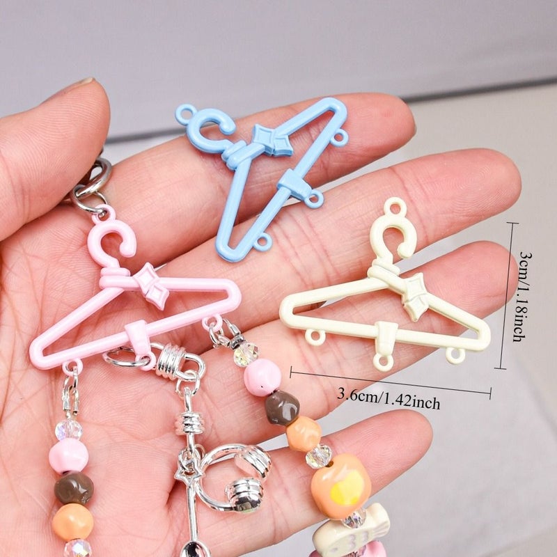 Multicolor 4 Hole Zinc Alloy Cell Phone Chain Keychain Hanger Baking Paint Cross Border New Addition - Image 3