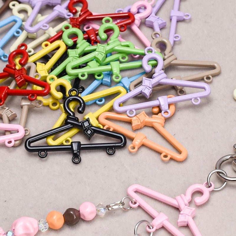 Multicolor 4 Hole Zinc Alloy Cell Phone Chain Keychain Hanger Baking Paint Cross Border New Addition - Image 1