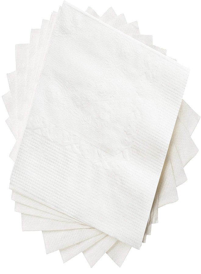 Tandem 1 Ply Paper Dinner Hand Napkins Disposable Cloth Like Napkins Soft, Absorbent, Paper Hand (30 x30) Pack of 100pcs (Set Of 2) - Image 1