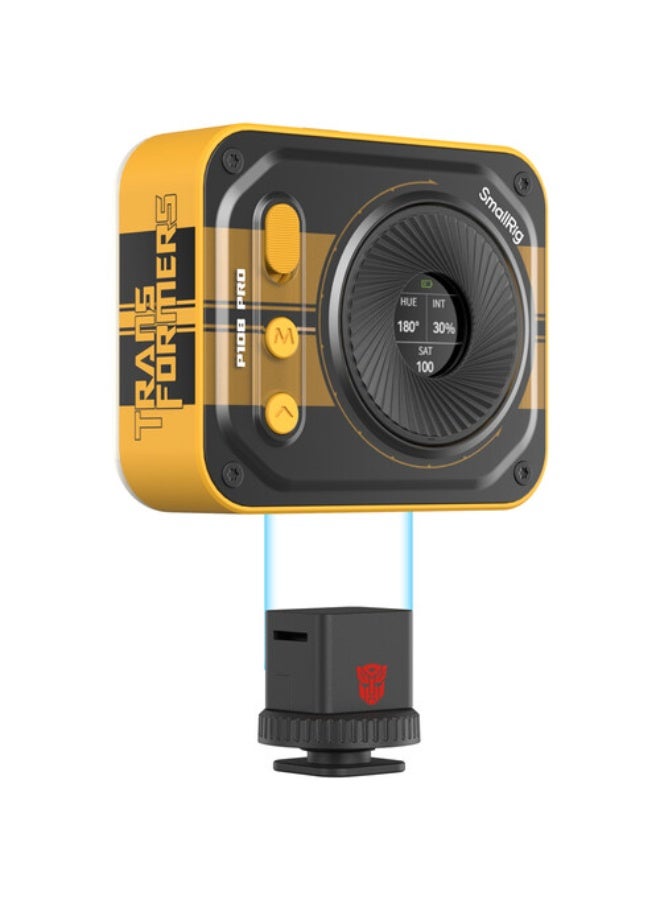SmallRig Vibe P108 Pro mini LED Video Light “BumbleBee Edition” 5511 - Image 2
