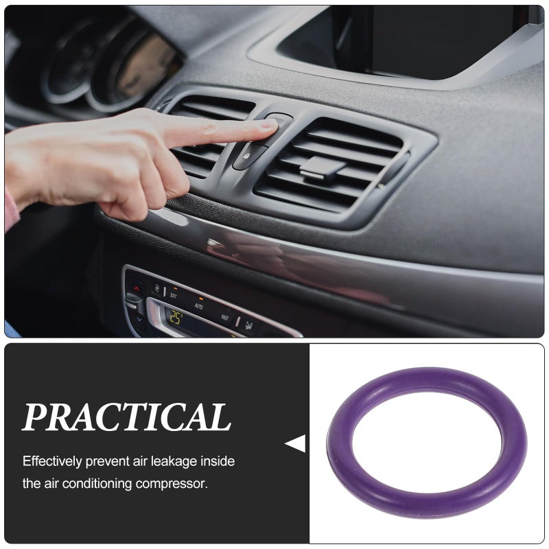 5 16 Inch AC Compressor Seal Kit 50pcs O Rings Gaskets Automotive Cooling System Repair - Image 4