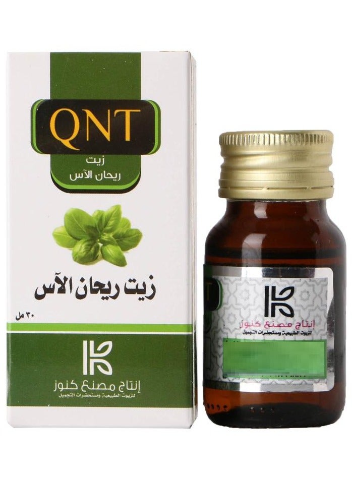 كيو ان تي زيت الريحان الأس 30 ملي