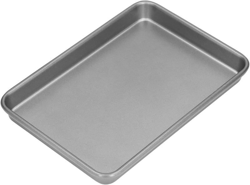 HEEPDD Cake Baking Tray, 304 Stainless Steel Nonstick Baking Sheet for Even Heat Distribution, Ideal for Home and Kitchen Parties Products (S) - Image 2