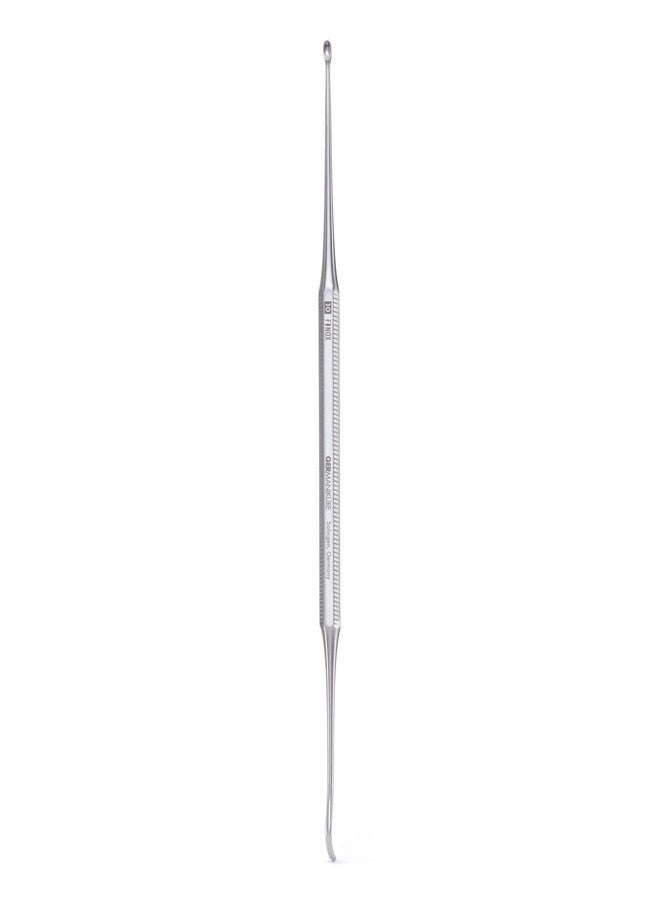 GERMANIKURE Double Sided Nail Curette Manicure Implement in Leather Case, Made in Solingen Germany - Image 2