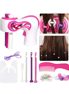 EVEREEN Fully Automatic 3 Strand Hair Braider for Girls: Makeup & Hair Accessories, Hair Tying & Braiding Tools, Household Toys & Toys  - Image 1