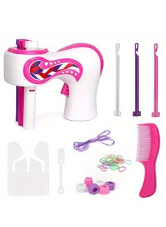EVEREEN Fully Automatic 3 Strand Hair Braider for Girls: Makeup & Hair Accessories, Hair Tying & Braiding Tools, Household Toys & Toys  - Image 3