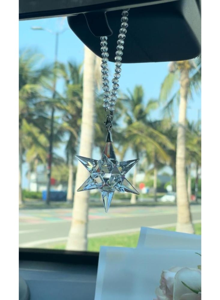 Crystal medal pendant for car - Image 4