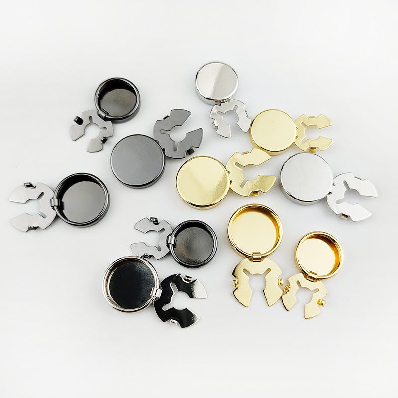 Supply Of Gold Diy Clothing Accessories Buttons, Round Turtle Buttons, Embellishment, Decorative Fashion Buttons - Image 4