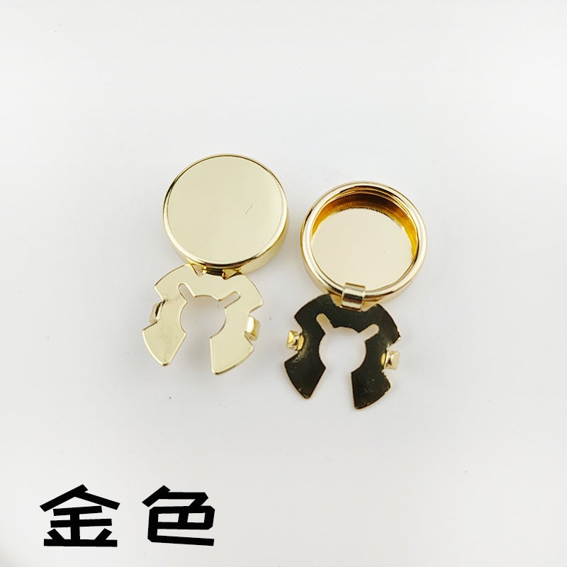 Supply Of Gold Diy Clothing Accessories Buttons, Round Turtle Buttons, Embellishment, Decorative Fashion Buttons - Image 1