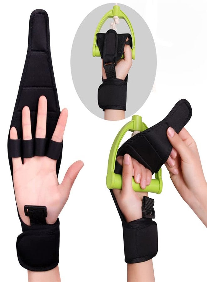 Xemz Fingers Support Training Brace, Stroke Rehab Arthritis Gloves, Thumb Wrist Injury Recovery Splint, Finger Separator Hand Orthotics Carpal Tunnel, Joint Pain Relief Corrector - Any Age Women Wen (1) - Image 3