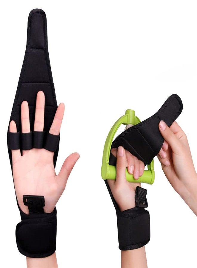 Xemz Fingers Support Training Brace, Stroke Rehab Arthritis Gloves, Thumb Wrist Injury Recovery Splint, Finger Separator Hand Orthotics Carpal Tunnel, Joint Pain Relief Corrector - Any Age Women Wen (1) - Image 1