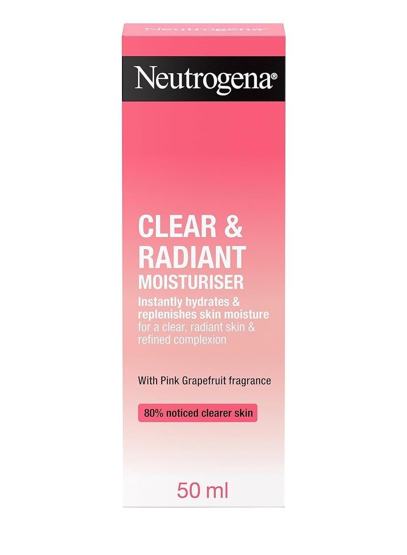Neutrogena Refreshingly Clear Oil-Free Moisturiser 50 mlml - Image 1