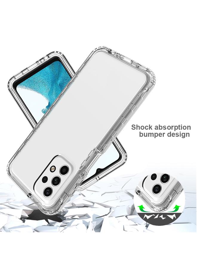 erorex Case For Samsung Galaxy A23 4G Transparency Two-color Gradient PC + TPU Phone Case - Image 4