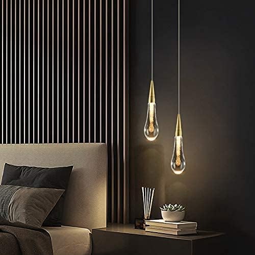 CITRA led Gold K9 Crystal Short Pendant Ceiling Lamp Light - Warm White - Image 2
