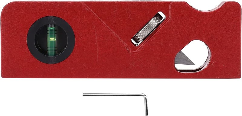 Red Chamfer Plane Tool Adjustable Depth 45 Degree Edge Trimming Hand Planer For Woodworking DIY Projects - Image 1