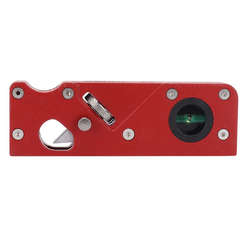 Red Chamfer Plane Tool Adjustable Depth 45 Degree Edge Trimming Hand Planer For Woodworking DIY Projects - Image 3