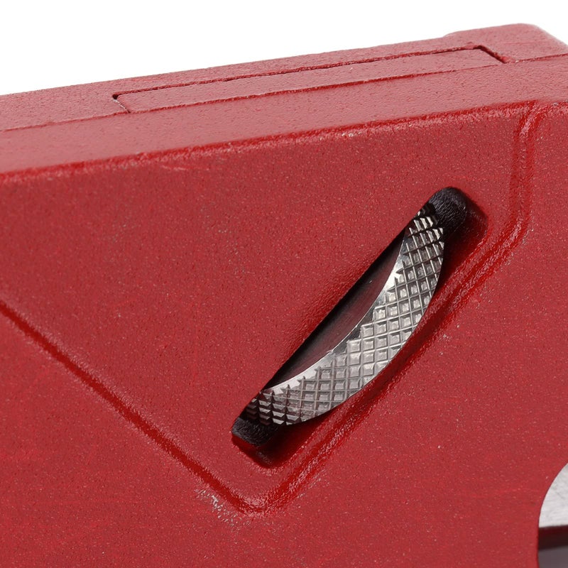 Red Chamfer Plane Tool Adjustable Depth 45 Degree Edge Trimming Hand Planer For Woodworking DIY Projects - Image 4
