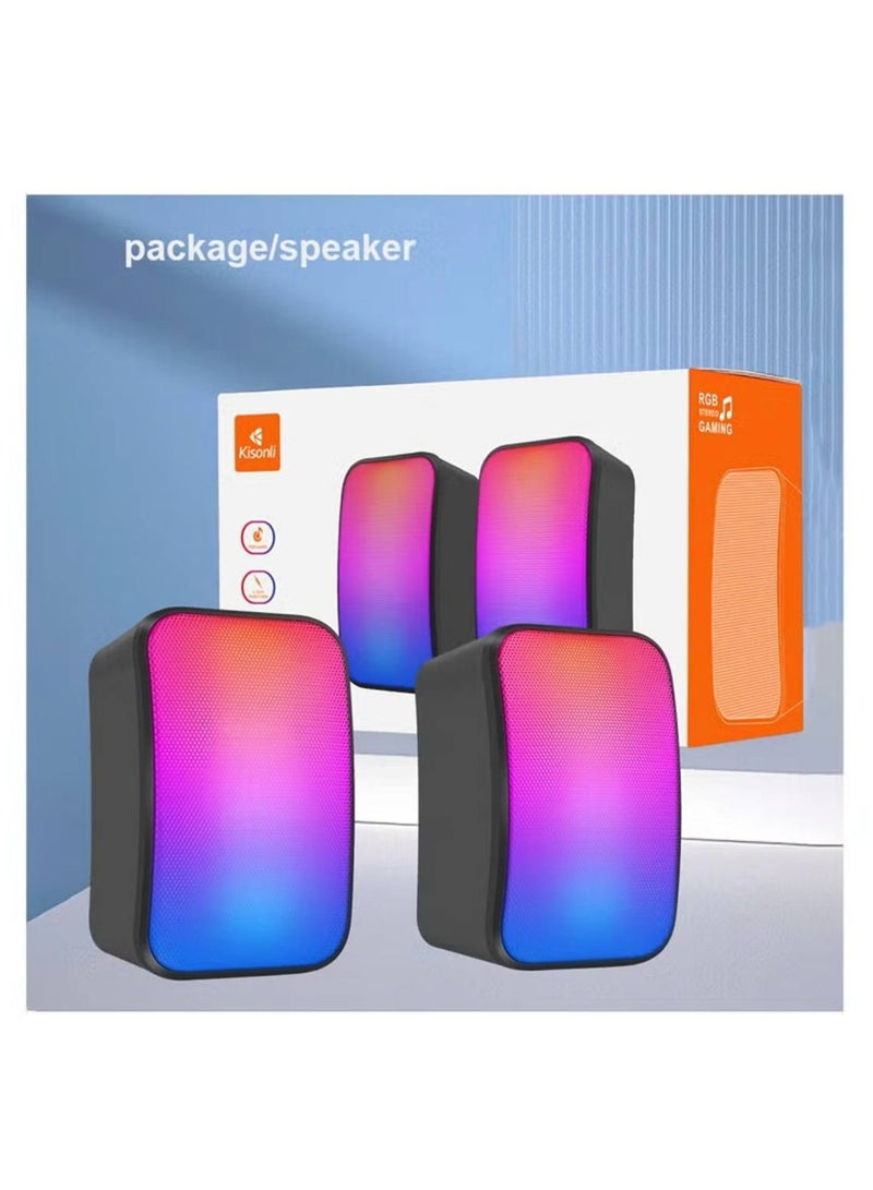 RGB Multimedia Usb Speaker For Pc
