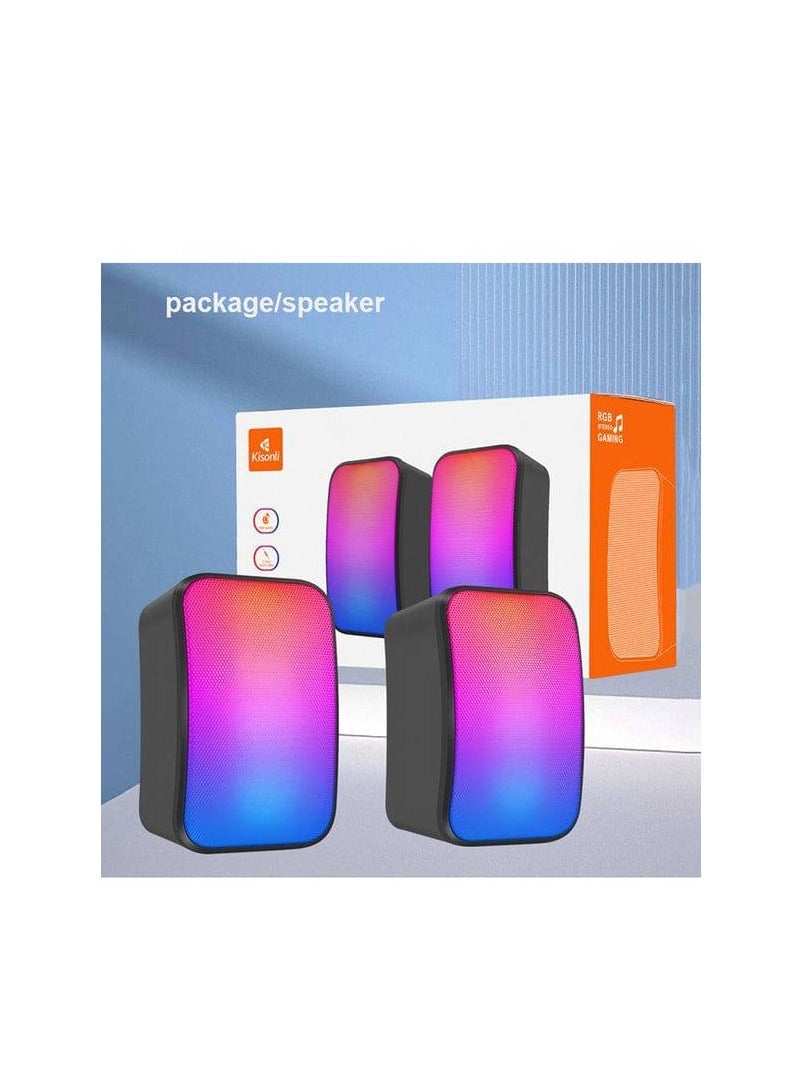 RGB Multimedia Usb Speaker For Pc