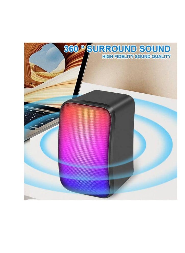 RGB Multimedia Usb Speaker For Pc