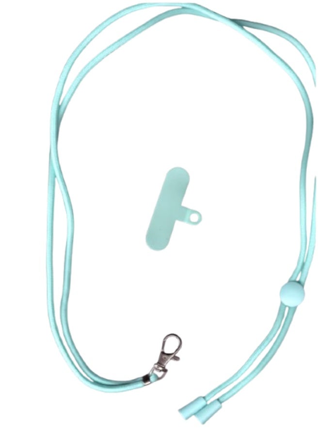 حبل تعليق الموبايل حول الرقبة قابل للتعديل – تصميم مريح وخفيف مع مشبك معدني ووصلة تثبيت للهاتف – حماية من السقوط أثناء الاستخدام اليومي - Image 4