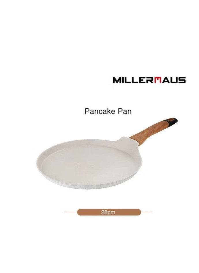 MILLERHAUS MILLERHAUS Aluminum Pancake Pan Marble Non-Stick Coating, 28cm, MH-4506  - Image 3