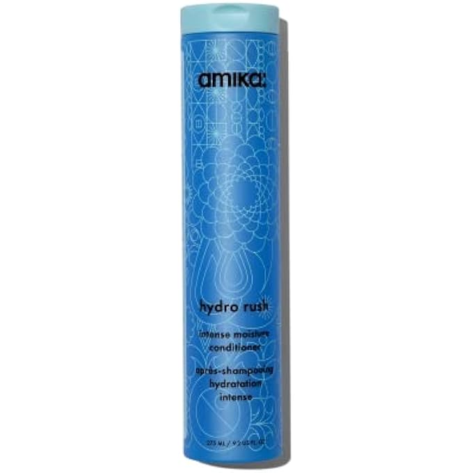 amika HYDRO RUSH INTENSE MOISTURE CONDITIONER WITH HYALURONIC ACID, 275ML - Image 1