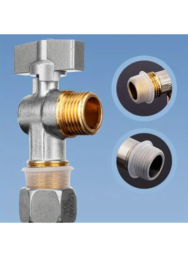 30 Pcs Faucet Plumbing Seal Washer Set Durable Metal Construction Leak Proof Rubber Seals - Image 2