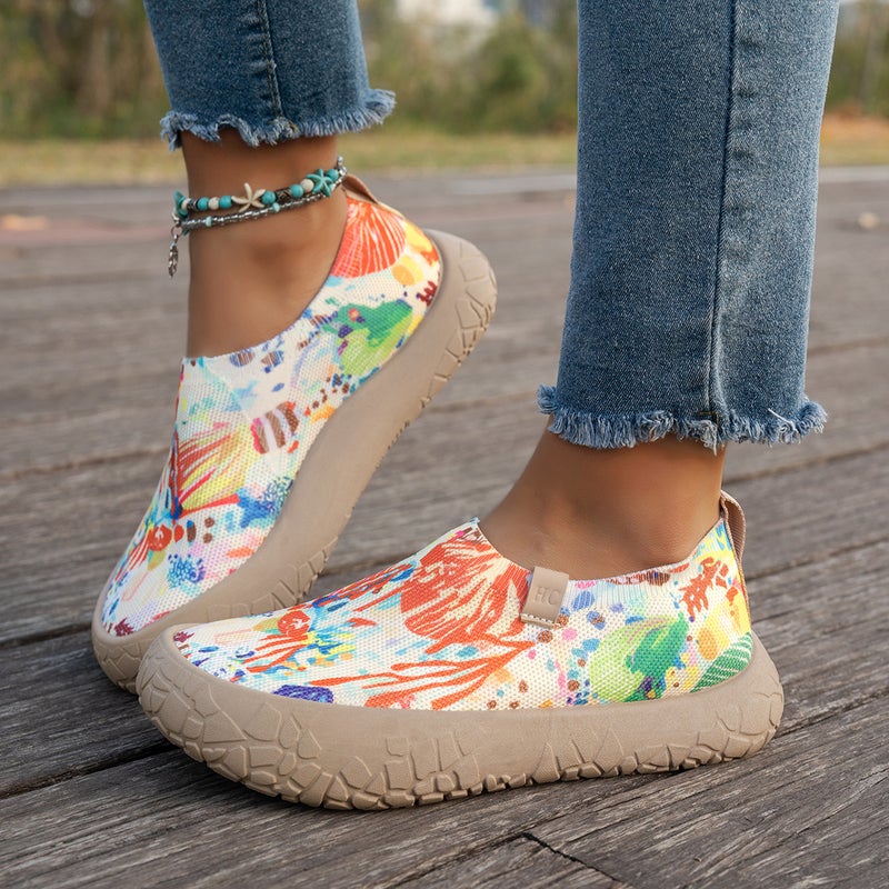 Women's Breathable Casual Slip-on Sneakers - Image 3