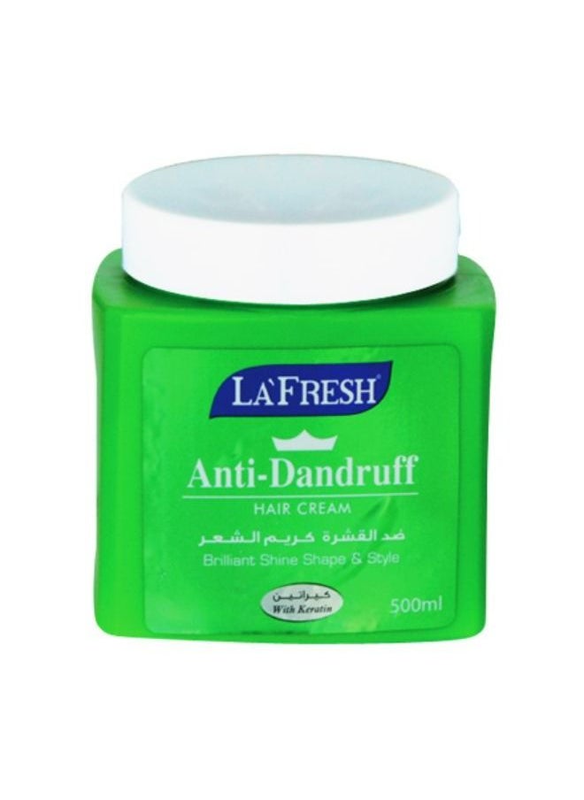LA FRESH - HAIR CREAM ANTI – DANDRUFF 500 ML - Image 1