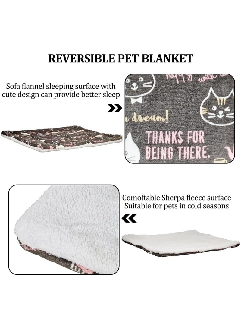 أن ان سي بيتس بطانية للكلاب، بطانية فائقة النعومة للحيوانات الأليفة بتصميم مطبوع لطيف، بطانية دافئة ومريحة على الوجهين للحيوانات الأليفة للقطط والكلاب، بطانية نوم للحيوانات الأليفة كبيرة جدًا لجميع أحجام الحيوانات الأليفة 100 سم (شوكولاتة) - Image 5