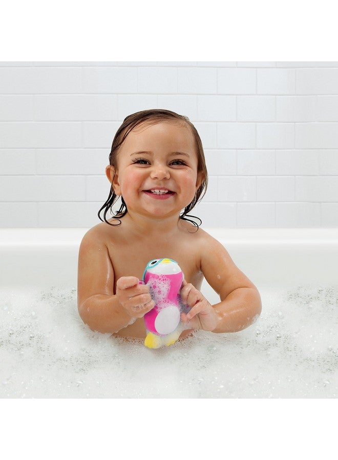 Munchkin® Wind Up Swimming Penguin Baby and Toddler Bath Toy, Pink - Image 2