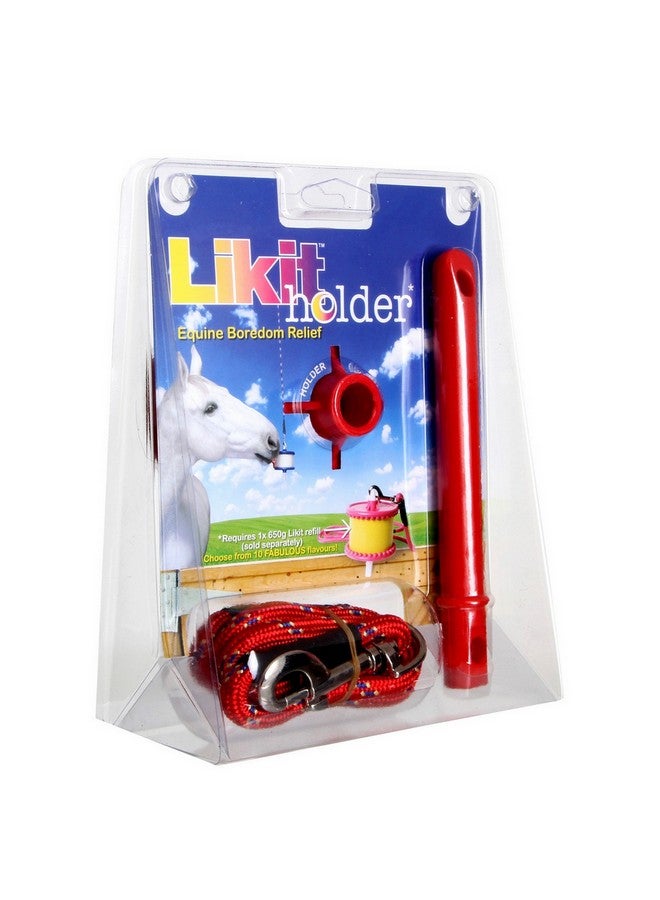 ليكيت حامل ليكيت (مقاس واحد) (أحمر) - Image 1