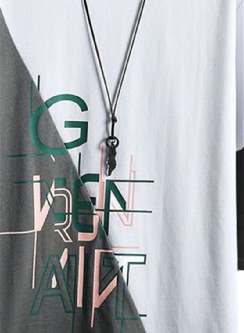 Quick-drying sports shorts two-piece casual summer set Thin trendy short-sleeved T-shirt for students - Image 3