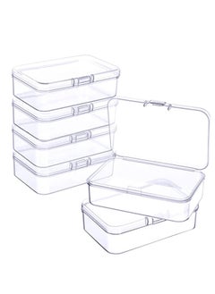 Containers Box, Mini Plastic Clear Beads Storage for Collecting Small Items, Beads, Business Cards, Game Pieces, Crafts Earplugs Pills Tiny Bead Earring Candy Gifts Party Favor and More