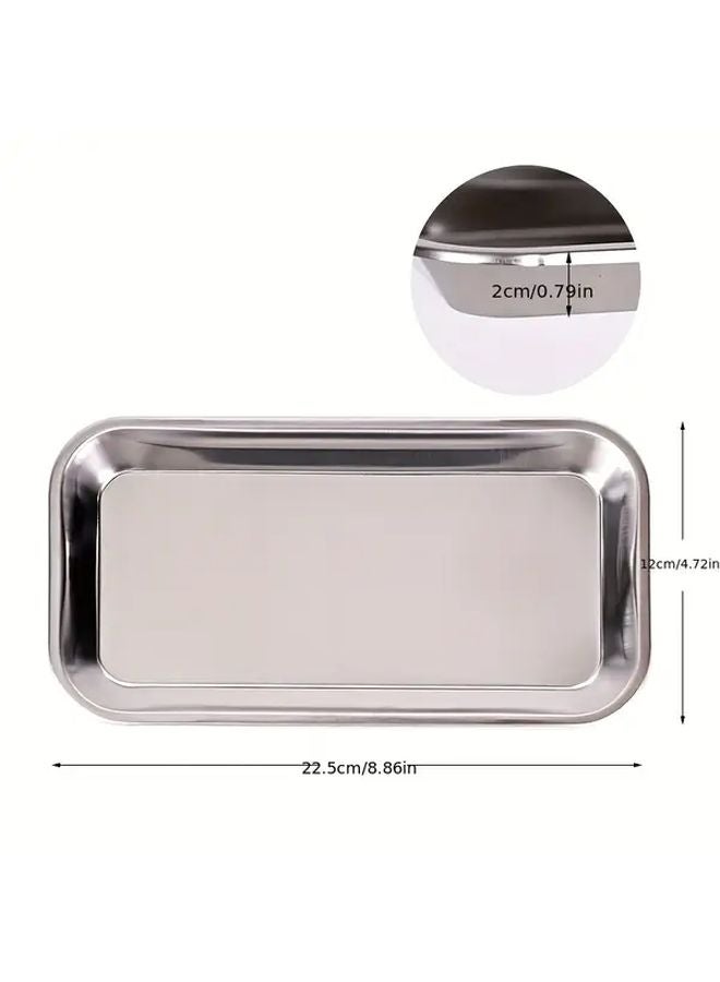 Model A Stainless Steel Heavy Duty Multifunctional Dental Tray Denture Storage Organizer - Image 3