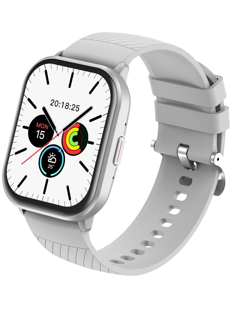 RollsTimi  Men's Smartwatch Women Casual Fitness Tracker, Heart Rate Sleep Monitor IP68 Waterproof Sport Smartwatch, 2.1 inch Screen - Image 1