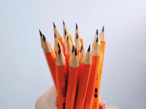 SKKSTATIONERY Half Pencils with Eraser Tops, Golf Pencils, 4 inch, Classroom, Pew - #2 HB, Hexagon, Pre-sharpened, Back to school, 96/Box. - Image 2