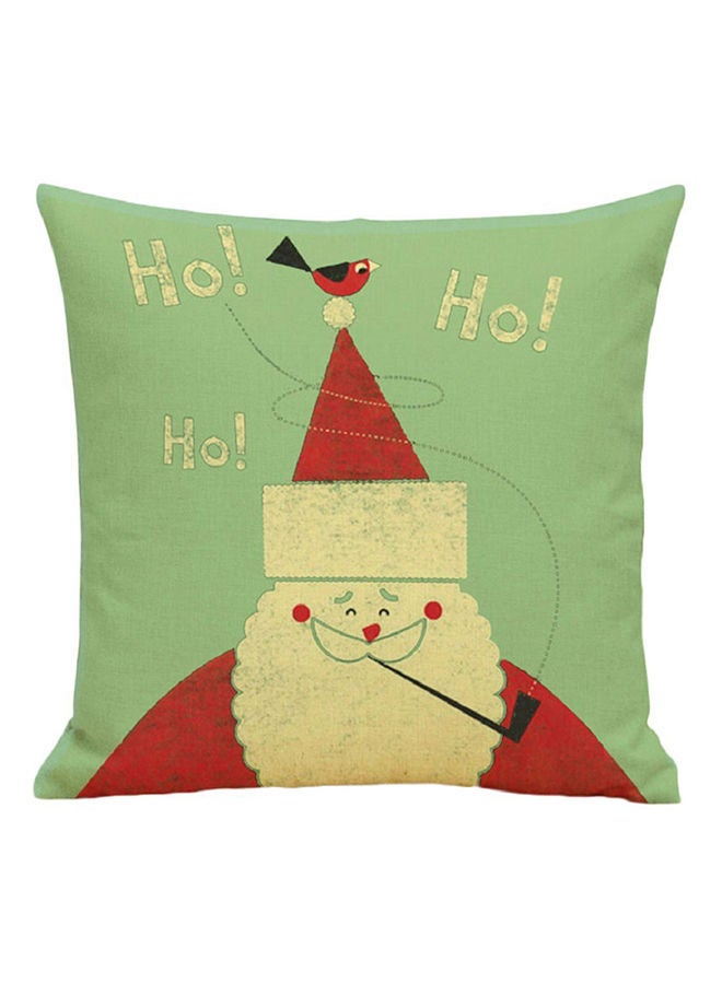 NIBEMINENT Theme Pillow Cover Beige/Green 45x45centimeter