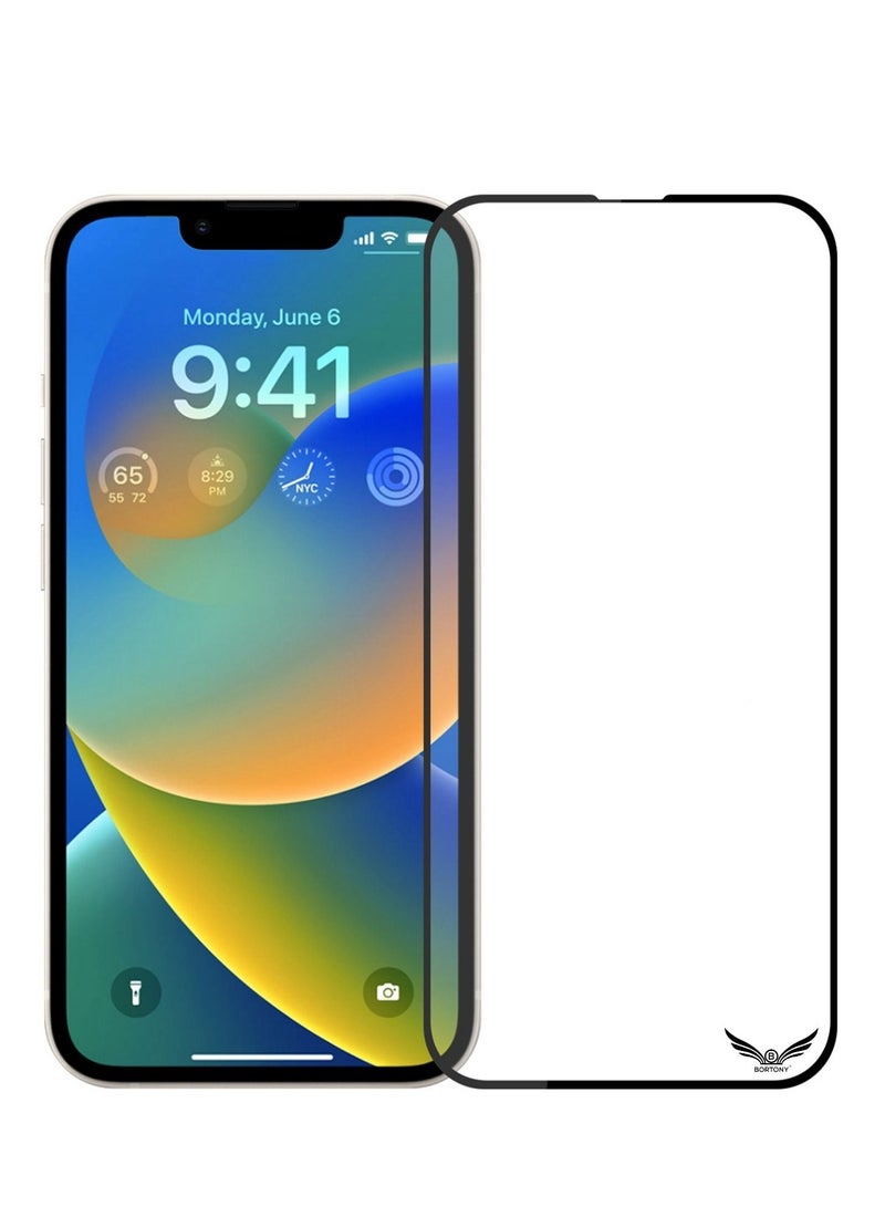 BORTONY iPhone 14 Plus/13 Pro Max Privacy Full Coverage Screen Protector Anti-Spy Tempered Glass Film Edge to Edge Protection Case Friendly for Apple iPhone 14 Plus/13 Pro Max 6.7-Inch - Image 1