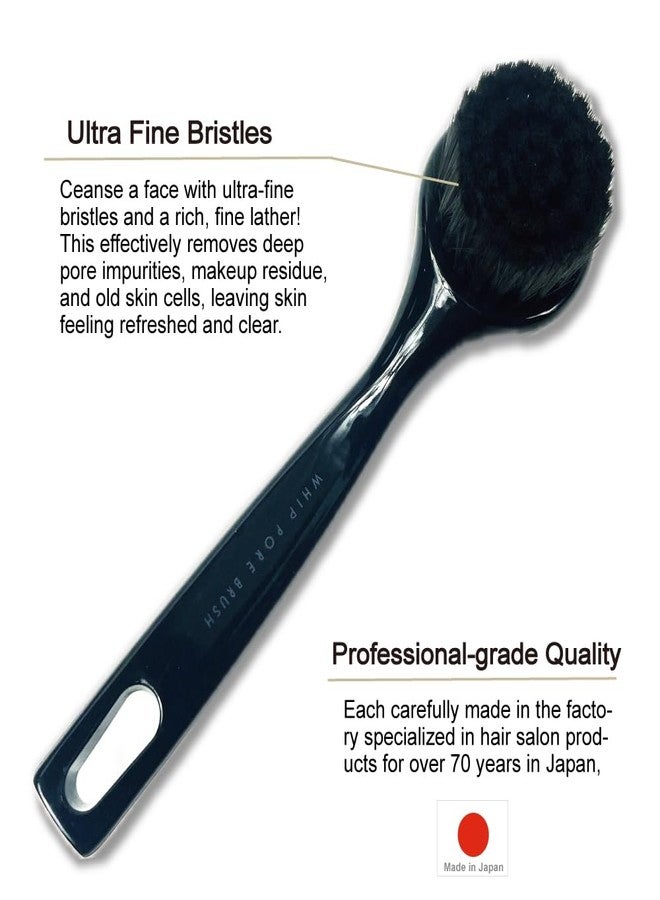 Terra Distribution Facial Pore Cleaning Brush [ Made in Japan ] Face Cleansing Scrubber Exfoliating - Image 2