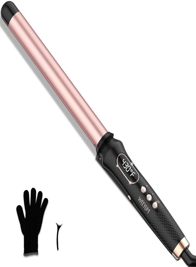 WEEYUM Curling Wand 1 Inch,Curling Iron Long Barrel Professional for Long Hair,Clamp Free Curling Wand for Quick Styling. - Image 1