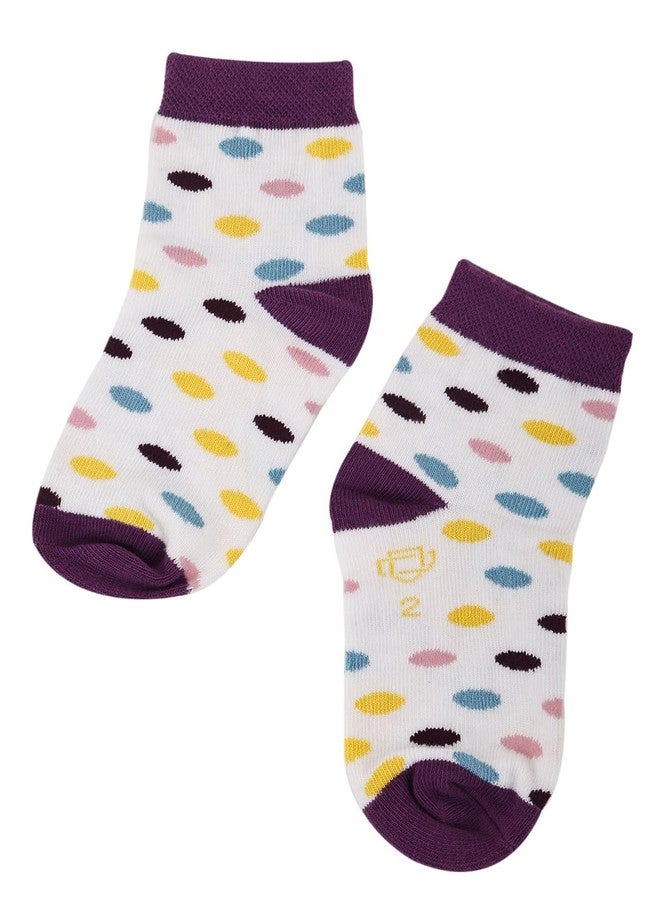 Dollar Kids Socks For Boys & Girls In Blended Cotton (Pack Of 3) - Image 2