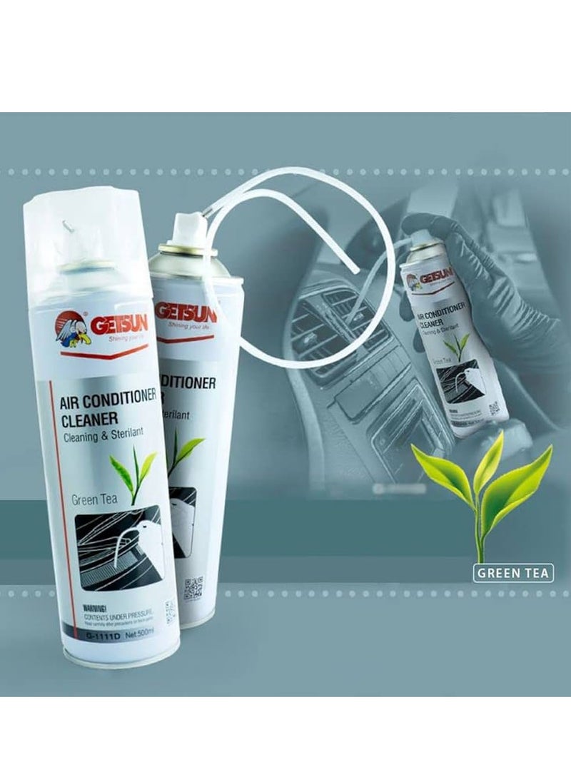 Car Air Conditioner Aerosol Spray Cleaner Air Foam Cleaner, Reduce Musty Smell, Create Fragrance, Clean, Reduce Dust And Dirt 500 ml