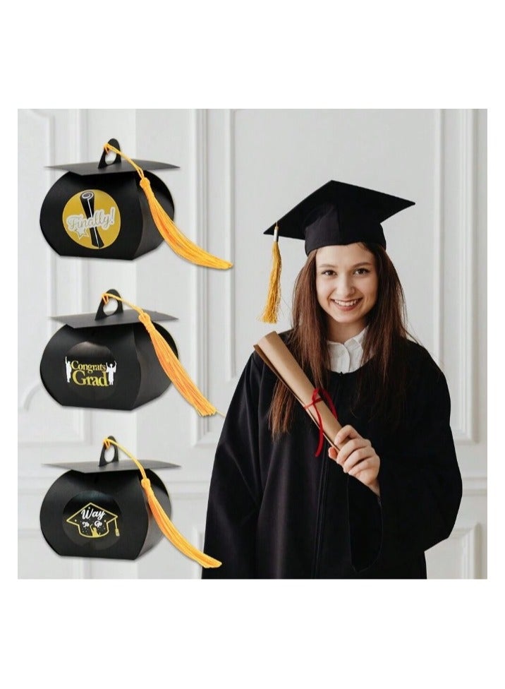 توزيعات تخرج علب لتوزيع هدايا التخرج تناسب حفلات تخرج المدارس والجامعات 6 علب  لتقديم جميع انواع الهدايا - Image 2