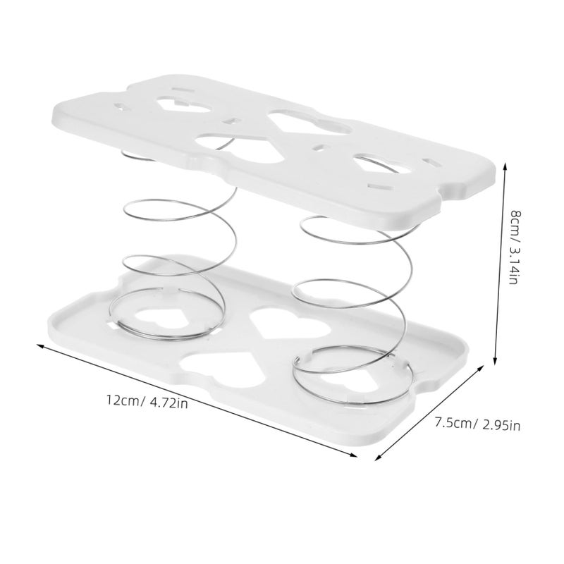 2Pcs Adjustable Tissue Box Holder Spring Support Bracket For Kitchen Office Use - Image 3